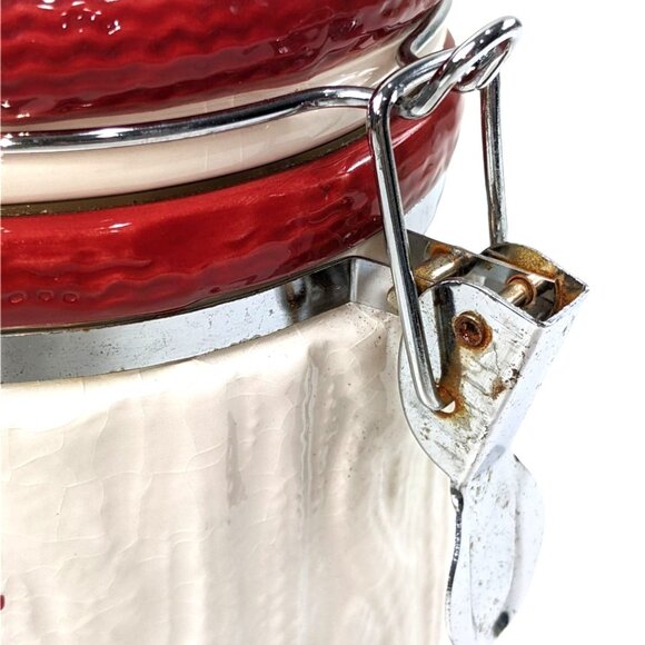 Christmas Holiday “Cheer” Medium Sized Cookie Candy Air Tight Container 59d - Picture 5 of 6